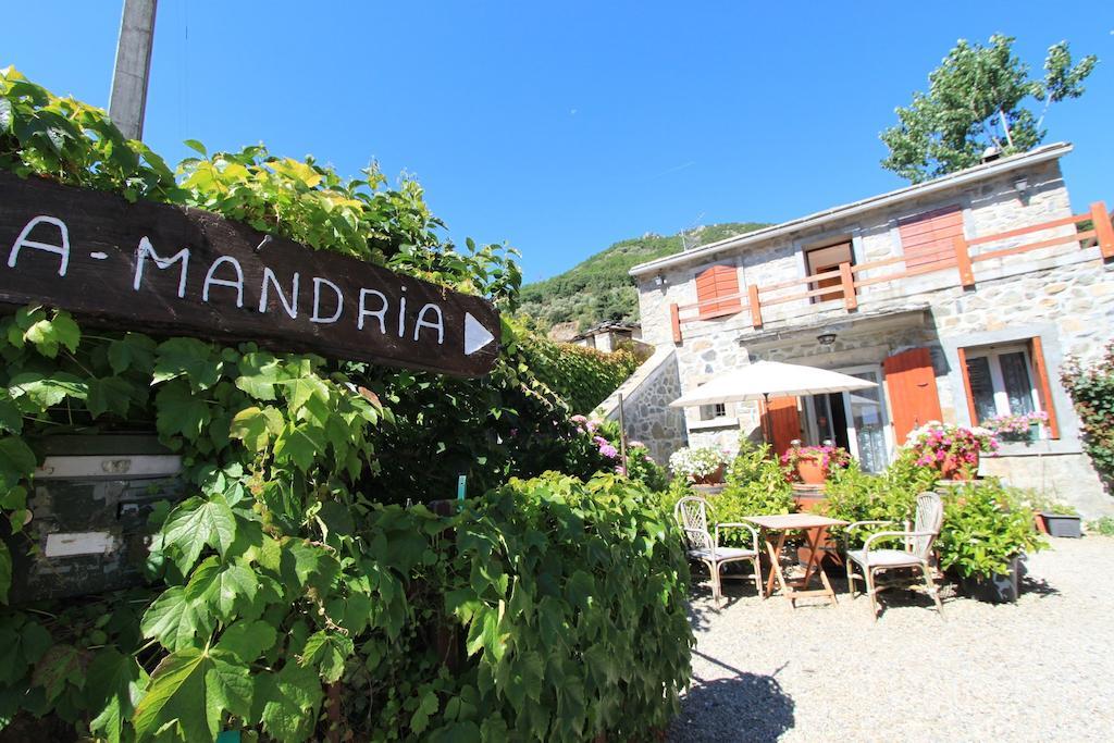 A MANDRIA, appartements avec cuisine 30m2, patio, vue Montagnes et citadelle, 5 minutes à pied du centre ville et des rivières Corte  Esterno foto